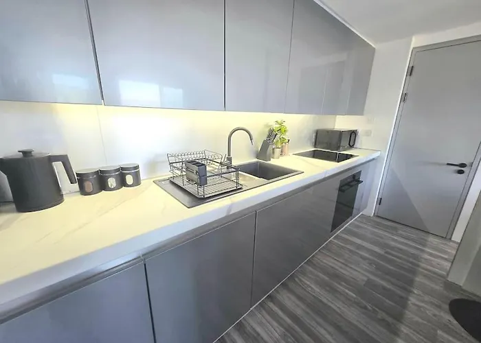 Apartment Modern Duplex Penthouse Panoramic Views & Parking